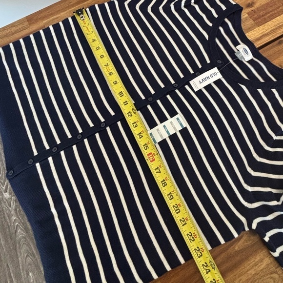 OLD NAVY stripes cardigan sweater stripes. Size XXL. NEW WITH TAGS - Picture 8 of 13